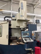 Olympia #V60L, CNC vertical turret lathe, 70" swing, 66" table, 32 ATC, Fanuc 180I-T, 1999 - Image 1