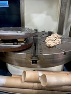 Olympia #V60L, CNC vertical turret lathe, 70" swing, 66" table, 32 ATC, Fanuc 180I-T, 1999 - Image 5