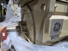 900 HP 3600 RPM General Electric, Frame 8288/09/10S, weather protected enclosure type 2, Renk sleeve, VFD - Image 2
