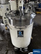 50 gallon Ross #CDA-50, Multi Shaft Mixer, 316 Stainless Steel, 50 psi jacketed side & bottom, 2" bottom - Image 6