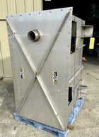 Stainless incline screw conveyor, 85 cu.ft., hopper, 2 vibratory generators, 1 electric/ 1 pneumatic - Image 3