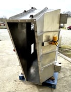 Stainless incline screw conveyor, 85 cu.ft., hopper, 2 vibratory generators, 1 electric/ 1 pneumatic - Image 9