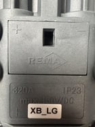 Cable set with Rima connector, 320 amp, 150 Volts, new - Image 3