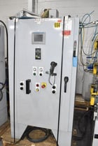 6 cu.ft. Sinto #6BB, tumbler blasters, Goff style 15 HP direct drive wheel, rubber belt, PLC controls, - Image 3