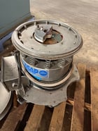 24" Sweco, vibro energy separator single deck circular screener, .25 HP, on wheeled dolly - Image 1