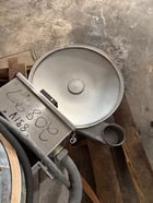 24" Sweco, vibro energy separator single deck circular screener, .25 HP, on wheeled dolly - Image 4