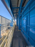 30000 cfm, Battery Recycling Systems, Air Filtration System, 150 HP Blower, 3ph, 24 VDC, Bag House - Image 9