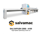 Salvamac #Salvapush-2000, Optimizing Saw, 20" blade, 240/480 V., 3ph, 1.64'-13.45' board L, 296 FPM feed, 2024 - Image 7