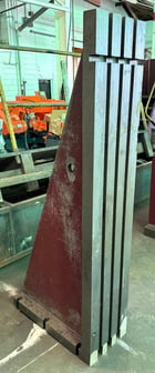 14" x 72" Angle Plate, (3) Vertical T-Slots - Image 1