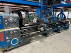 34" x 160" Mazak #HD34, engine lathe, 25" swing over cross slide, inch/metric, 4-jaw 31.5" chuck, 20 HP, 1982 - Image 1