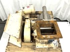 10" x 10" Mac #MD40, rotary airlock, Carbon steel, fixed tip rotor, 1 HP, 1725 RPM - Image 2