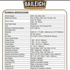 Baileigh #CS-475-AV, Auto Circular Saw, 14" blade, 5 HP, 70/35 & 120/60 RPM, toolkit, 2016 - Image 10