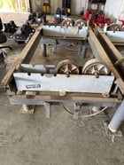 Profax, set of adjustable turning rolls on heavy duty frame with foot pedal - Image 6
