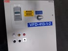 60 HP ABB, VFD drive cabinet, 68 amp, 480 V.AC - Image 10