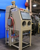 28" width x 36" D x 30" H Media Blast #N200-3030, abrasive sand blast cabinet, cyclone sipon, 2020 - Image 3