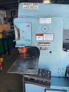6" x 6" x 1/2" Scotchman #9012, Hydraulic Ironworker, 90 Ton, 45 SPM, 5 HP, 230 V., 12" throat, brake attach - Image 6
