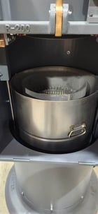 P Ronci Machine Co. #R-200V, chip spinner centrifuge, never used, 2024 - Image 5