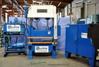 60 Ton, Savage #60HTP, 4-post hyd.blanking trim press, light curtains, PLC, 1992, #A2756 - Image 4