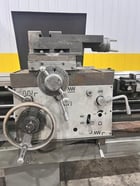 24" x 120" Toolmex Ponar #TUR-63, gap bed engine lathe, 16" 4-jaw chuck, 3.5" hole, D1-11, Steady Rest - Image 9