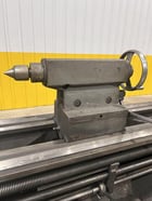 24" x 120" Toolmex Ponar #TUR-63, gap bed engine lathe, 16" 4-jaw chuck, 3.5" hole, D1-11, Steady Rest - Image 10