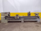 24" x 144" LeBlond #Regal, hollow spindle engine lathe, 21" 4-jaw chuck, 5" hole, 12-900 RPM, A1-11, Steady - Image 4