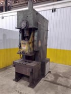 110 Ton, Aida #PR-XGC-100, gap frame press, 6.6" stroke, 2.95" adj., 50 SPM, 41.7" x22" bed, air clutch & - Image 4