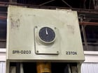 220 Ton, Aida #NC1-200(2), gap frame press, 9.84" stroke, 19.68" Shut Height, 4.33" adj., 57.7" x33" bed - Image 6