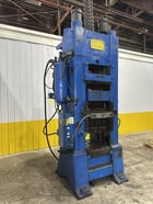 600 Ton, Minster #90-600, knuckle joint press, 4.5" stroke, 19.25" Shut Height, 1/2" adj., 22" x32" bed, 20 - Image 3