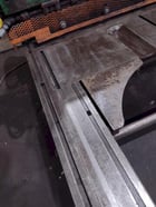 1/4" x 10' Cincinnati #1810, mechanical power squaring shear, 10 holddowns, squaring arm, 24" manual Back - Image 10