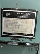 40" x 25" W.f. Wells #B-25-2, Semi-Auto Horiz Band Saw, 10 HP, 1.5" x 0.042" x 236" blade, 60-500 SFPM, 26" - Image 3