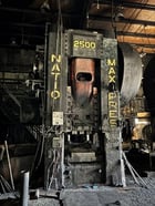 2500 Ton, National #Maxipress, 14" stroke, 34-3/8"-35"Shut Height, 50" btwn columns, 150 HP, 55 SPM, 1956 - Image 1