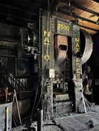 2500 Ton, National #Maxipress, 14" stroke, 34-3/8"-35"Shut Height, 50" btwn columns, 150 HP, 55 SPM, 1956 - Image 2