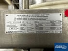 15.7" x 11" Rousselet Robatel #RC40VXKSAR, Vert Basket Centrifuge, hastelloy C22, 3000 RPM, 49.3 lb. - Image 3