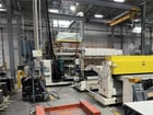 3 Ton, Top Running Bridge Crane, Freestanding, Motorized, 38' Runway, 20' width Bridge, 20' High, 20' Lift - Image 1