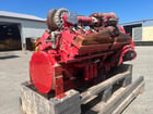 Cummins #QSK50, industrial fracking engine, Tier 3 pre-emission, used running takeout, 2018 - Image 2