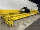 20 Ton, Kranco, Overhead Bridge Crane, Double Girder, 38' Span, 38.92" overall length, 67" Hoist gauge, 62" - Image 4