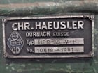8" x 8" x 3/4" Haeusler #HPR-20VH, Horizontal & Vertical Hydraulic Pipe & Angle Roll, (2) 50 HP, 1981 - Image 3