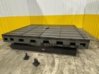 96" x 120" Giddings & Lewis, T-Slot Powered Air Lift Rotary Table, (8) T-Slots, 24" Height - Image 7