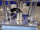 MTI Corp. #MSK-110, Hydraulic Crimping Machine, Coin Crimping, 28 kg Weight, w/Pressure Meter, 2012 - Image 3