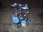 MTI Corp. #MSK-110, Hydraulic Crimping Machine, Coin Crimping, 28 kg Weight, w/Pressure Meter, 2012 - Image 7