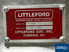 Littleford #FM-130D, Plow Mixer, 4.6 cu.ft., 130 L, 304 Stainless Steel, 90 psi, 330&deg;F, 7 HP, 460 V., on - Image 3
