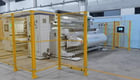SRC Systems #2010CW, independent arm slitter rewinder, 72"-120" wide, Omron PLC, 2300 FPM, new - Image 2
