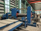 78.7" x .787" Cut-To-Length line, 66000 lb., peeler / holddown, coil car, slitter head, leveler - Image 7