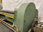 10' x 1/2" Bertsch #9, plate bending rolls, 13" roll diameter, air drop end, geared adjustment rear roll - Image 10