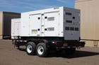 240 KW Multiquip #QSL9-G3, diesel generator, trailer, sound attenuated enclosure, voltage selector switch, 11 - Image 2