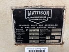14" x 72" Mattison #14X16X72, horizontal reciprocating table, 20" x 3" wheel - Image 4