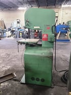 16" x 12" DoAll #1612-1, vertical band saw, 24" x 24" table, 50-5200 FPM, 1.5 HP, 1965 - Image 2
