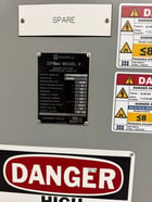 Square D, Iso-Flex #4, switchgear lineup with main tie breaker, 5 KV, 2002 - Image 9