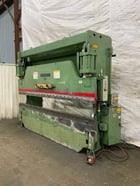 135 Ton, Cincinnati #135CBx10, hydraulic press brake, 12' overall, 126" between housing, 8" stroke, 20 HP - Image 1