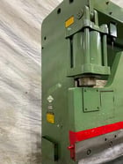 135 Ton, Cincinnati #135CBx10, hydraulic press brake, 12' overall, 126" between housing, 8" stroke, 20 HP - Image 4
